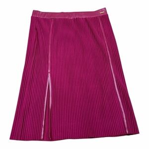 Marc New York Fuchsia A-Line Skirt